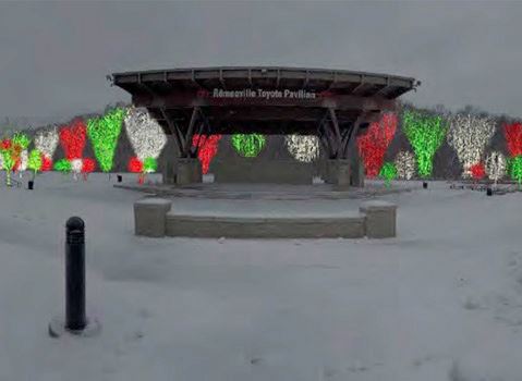 Deer Crossing Park Lights