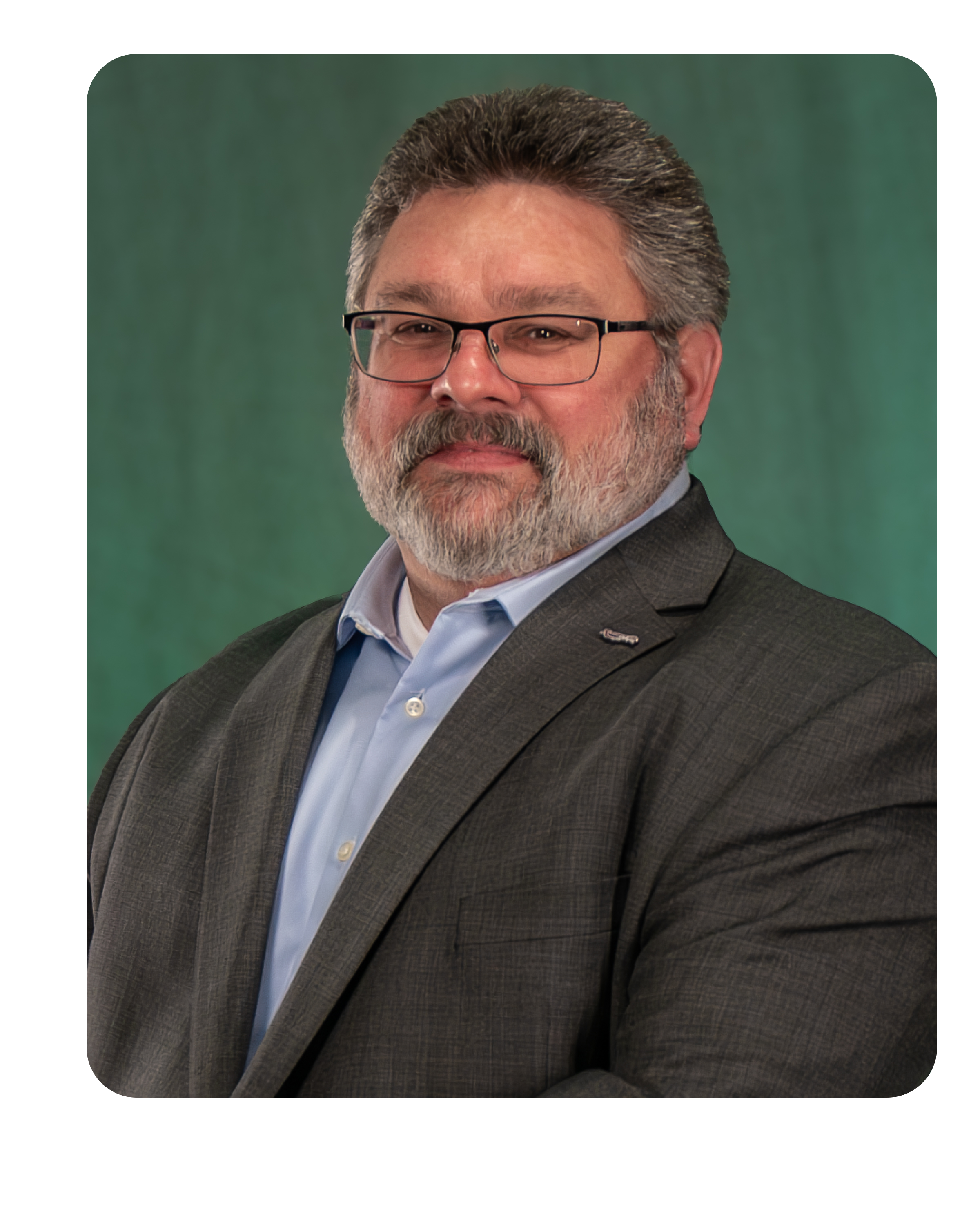 Headshot of Dave Richards, Village Trustee