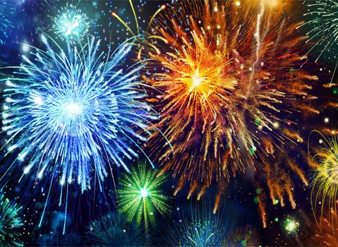 Fireworks graphic