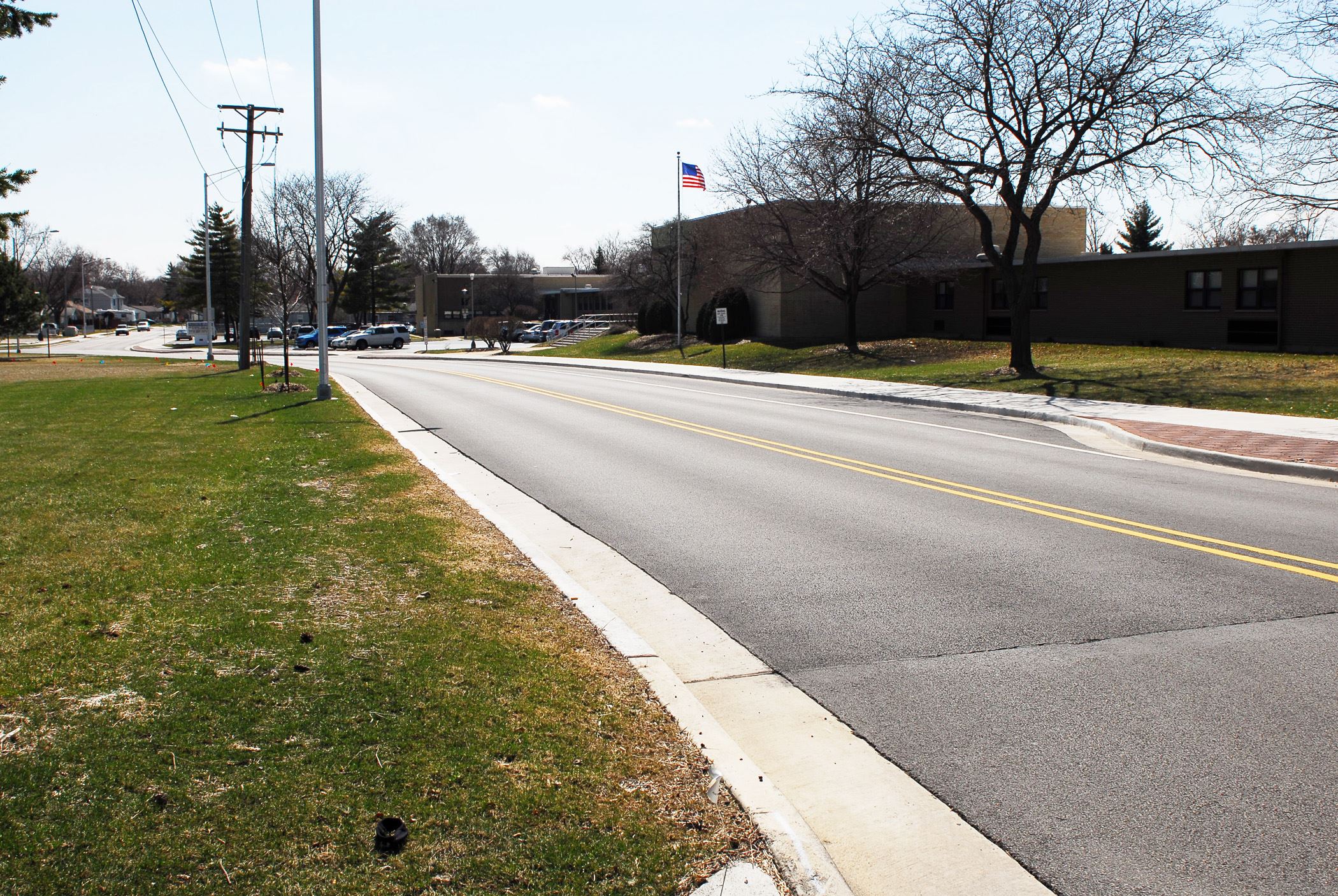 Dalhart Avenue Street Lighting Before