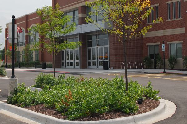 Romeoville Athletic and Event Center Exterior After Improvements