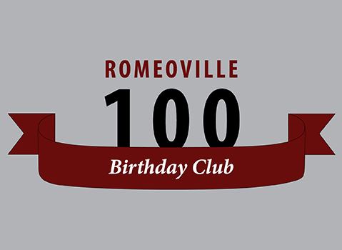 Romeoville 100 Birthday Club